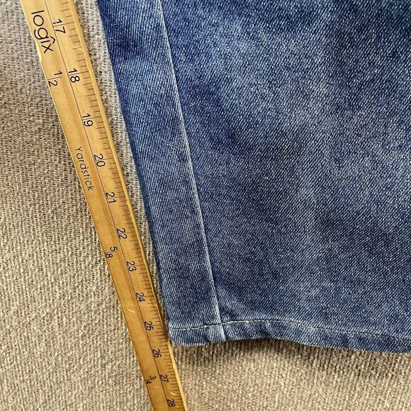 VTG LL Bean Jeans Women’s 12 M Straight Leg Cotton USA Made Freeport Maine - Picture 4 of 15